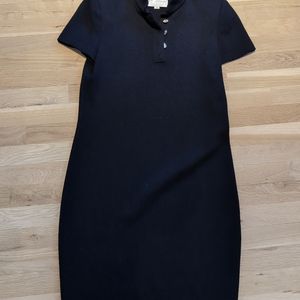 St. John Black Dress Vintage Size Women's 8 Vintage Excellent Condition